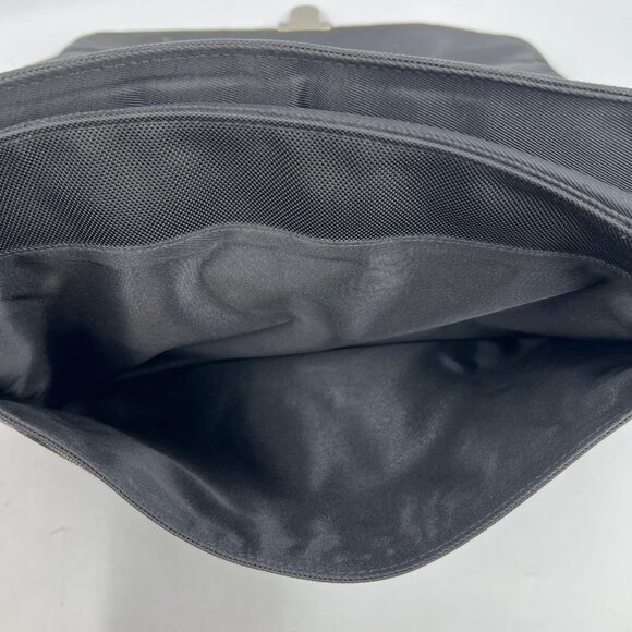 Kenneth Cole Black Adjustable Messenger Laptop Bag | Classic Design - Picture 10 of 12